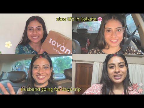 Life in Kolkata ☘️ | vaccine day | Packing my husband’s bag for bachelors trip to Goa 🏖️#vlog