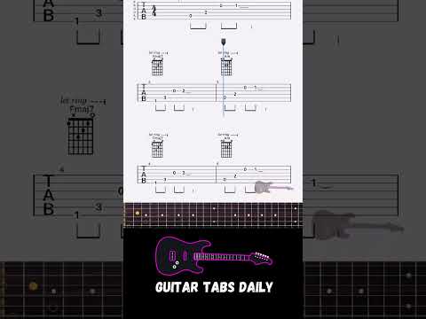 Red Hot Chili Peppers - Californication - Guitar Tabs #guitarlesson #guitartabs #redhotchilipeppers