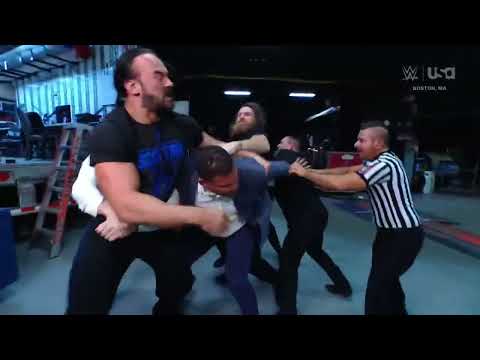 Sami Zayn attacks Drew McIntyre at Backstage: Raw, Dec. 16, 2024