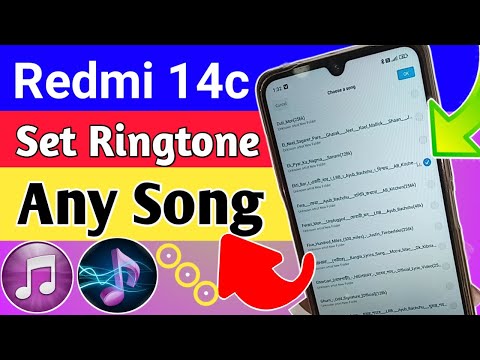 Redmi 14c Set Ringtone Any Song