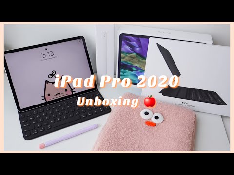 【𝐔𝐧𝐛𝐨𝐱𝐢𝐧𝐠 】iPAD PRO 2020 11" + accessories 純療癒開箱  🍎