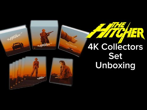 Unboxing. THE HITCHER 4K Collectors Set Openjng.  Second Sight Release