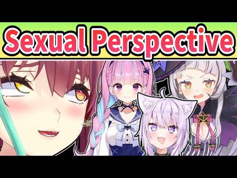 Holo-members in Sexual Perspective [ENG SUB] Hololive Houshou Marine Nekomata Okayu