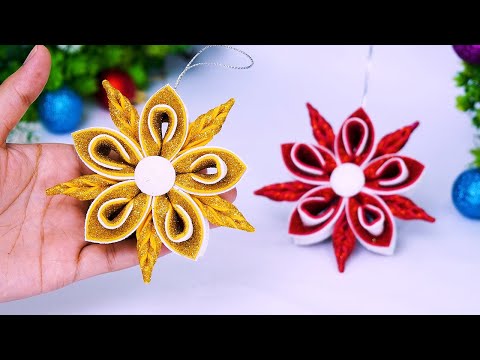 Christmas Star⭐️ Christmas Tree Ornaments🎄Xmas Decor With Star🎅Manualidad Navideña