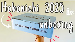 Hobonichi 2025 Unboxing | MY BIGGEST HAUL EVER!