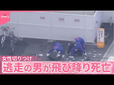 【女性切りつけ】逃走の男が飛び降り死亡  交際めぐりトラブルか  京都市