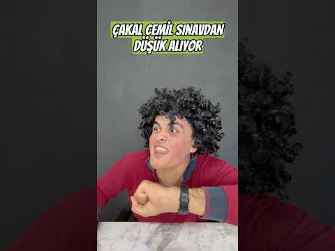 Çakal Cemil Sınavdan Düşük Alıyor