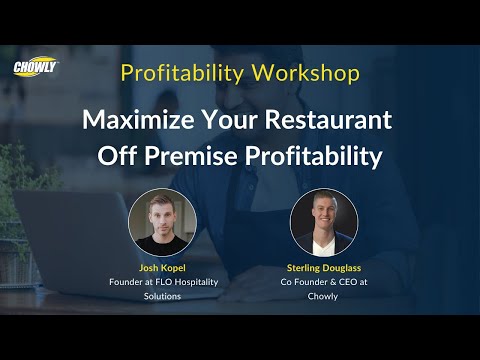 Off Premise Platform Platform for Profitability Workshop