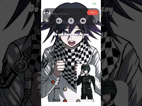 kokichi be like: #foryou #danganronpa #trending #funny