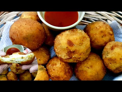 Potato Cheese Ball | Crispy & Cheesy | Kids Recipes  | चीज़ बॉल्ज़ | Cheese Ball@CookingWithNamita