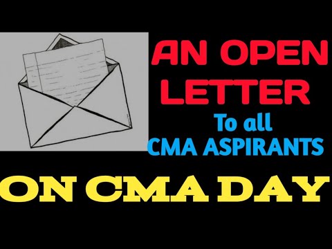 An Open Letter to ALL |CMA FOUNDATION DAY