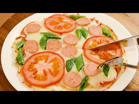 Potato Tomato Pizza Recipe: Easy and Convenient Delightful Dish