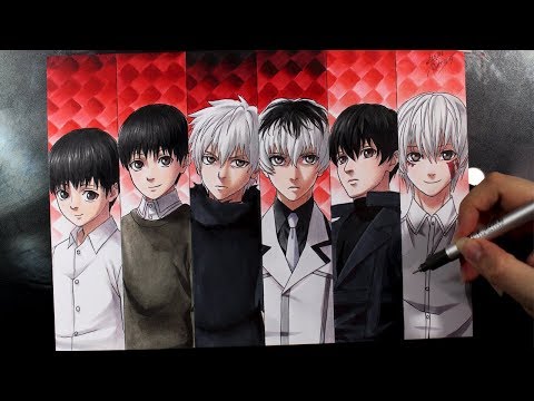 Speed Drawing - KEN KANEKI FASES