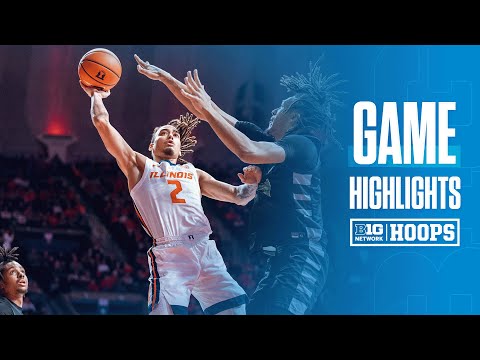 Chicago State at Illinois | Highlights | Big Ten Men's Basketball | 12/29/2024