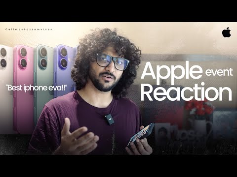 Apple Event ( 2024 ) | Super Duper iPhone event Evaaa | My Reaction | Malayalam