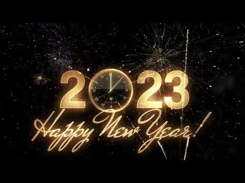 New Year Countdown Clock 2023 Glamorous