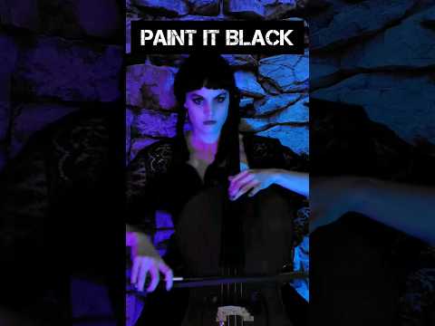 Paint It Black Cello Cover from Netflix's #Wednesday