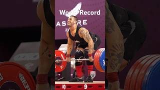 19 y/o Karlos Nasar (89kg 🇧🇬) 223kg / 491lbs C&J World Record Slow Motion! #weightlifting