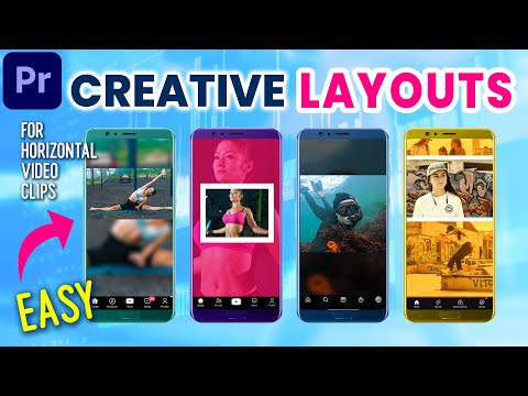 VERTICAL LAYOUTS for Horizontal Videos | Premiere Pro CC Tutorial