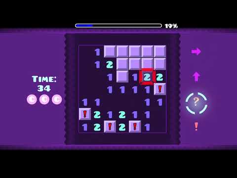 Minesweeper in Geometry Dash