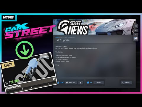 NEW CarX Street PC UPDATE! Performance Fixes & Fuel Price Drops!?