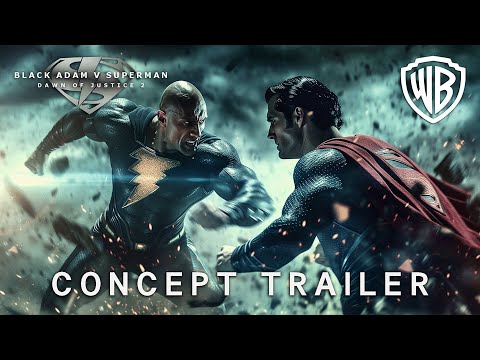 Black Adam V Superman: Dawn of Justice 2 | Concept Trailer | Dwayne Johnson & Henry Cavill