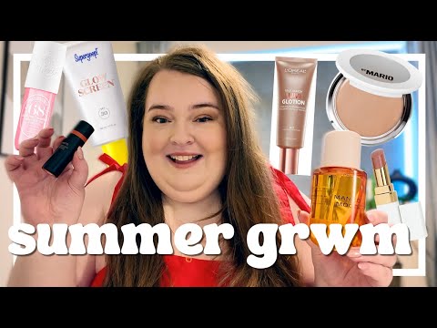 SUMMER BEAUTY FAVES | grwm with my heat proof make up! | 2024