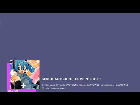 Project Sekai M@GICAL☆CURE! LOVE SHOT! SAWTOWNE magical cure love shot miku FC