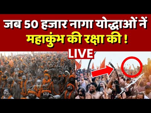 Mahakumbh Prayagraj News LIVE: 50 हजार नागा योद्दाओं ने का महाकुंभ की रक्षा ! | Aghori | Top News