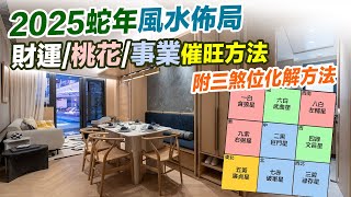 2025家居風水 (附繁簡字幕)｜蛇年家居佈局 催旺財位 桃花 健康 附化解方法 九宮飛星 室內設計 九運 家居風水 2025十二生肖 九運 蛇年預測 生肖運勢2025 犯太歲【囍趣睇相王EP112】