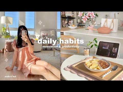 habits to get out of a slump🍞 how to get back on track & motivate yourself for the rest of 2024