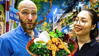 Hanoi After Dark!! Vietnamese Night Street Food Marathon!!