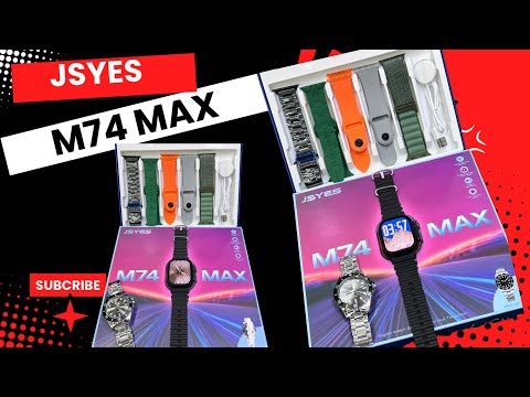 Jsyes m74max smartwatch | m74 max smartwatch | rexfit application | Jsyes smartwatch latest model