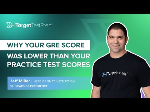 Lower Score on Real GRE Versus GRE Practice Exam