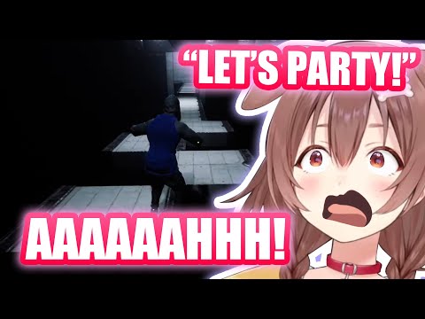 Korone Almost Died, A Second after Saying "Let's Party" 【Hololive English Sub】