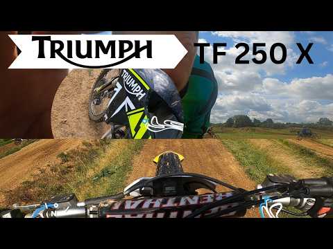 Triumph TX 250 VS Husqvarna 250 Motocross Bike