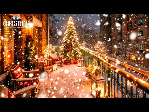 Beautiful Snowy Christmas Ambience 🎄Instrumental Christmas Music 🌲🎁 Christmas Ambience 2025