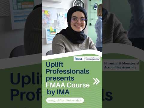 Not eligible for US CMA/CPA? Start from the scratch with FMAA Course by Uplift Pro! #commerce #bcom