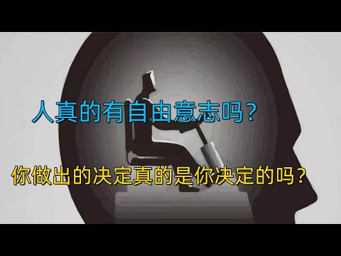 人真的有自由意志吗？我们做出的所有决定真的来自我们自己吗？