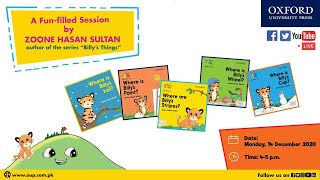 Billy's Things (A fun-filled session by Zoone Hasan Sultan)