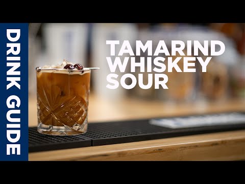 The Iconic Whiskey Sour, with a Tamarind Twist!