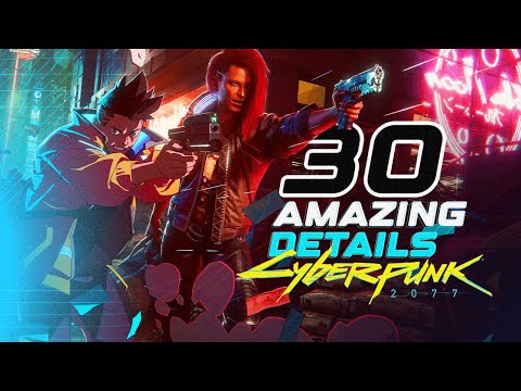 Top 30 AMAZING details from Cyberpunk Edgerunners & Cyberpunk 2077! 🤖😱🔥