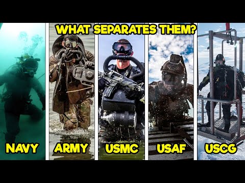 WHY DOES EVERY U.S. MILITARY BRANCH HAVE DIVERS? (WHAT MOST PEOPLE DON’T KNOW)