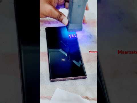 Samsung s23 ultra smooth amoled capacitive UV glass testing best smartphone #youtubeshorts