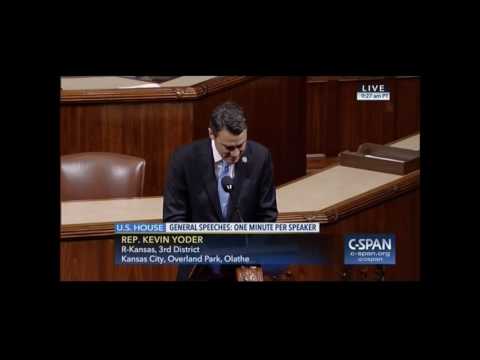 Rep. Yoder on Supporting Veterans Legislation to Honor Memorial Day