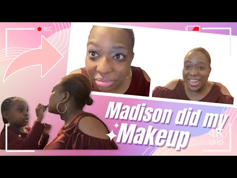 Madison Did My Makeup And It Was Actually Good! #makeup #vlog