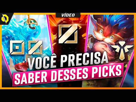 OS PICKS SECRETOS MAIS ROUBADOS DO LOL (ATUALIZADO 12.20)