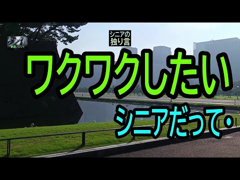 【シニアの独り言】171「ワクワクしたい」シニアだって★夢追いプラン㉘★夢追いジジイ