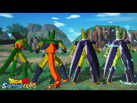 DRAGON BALL: Sparking! ZERO - New Cell (All Forms) Gameplay Complete Moveset