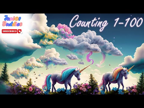 Counting 1 to 100  | Number Counting  | Counting Numbers till 100 | Counting Numbers with Unicorn